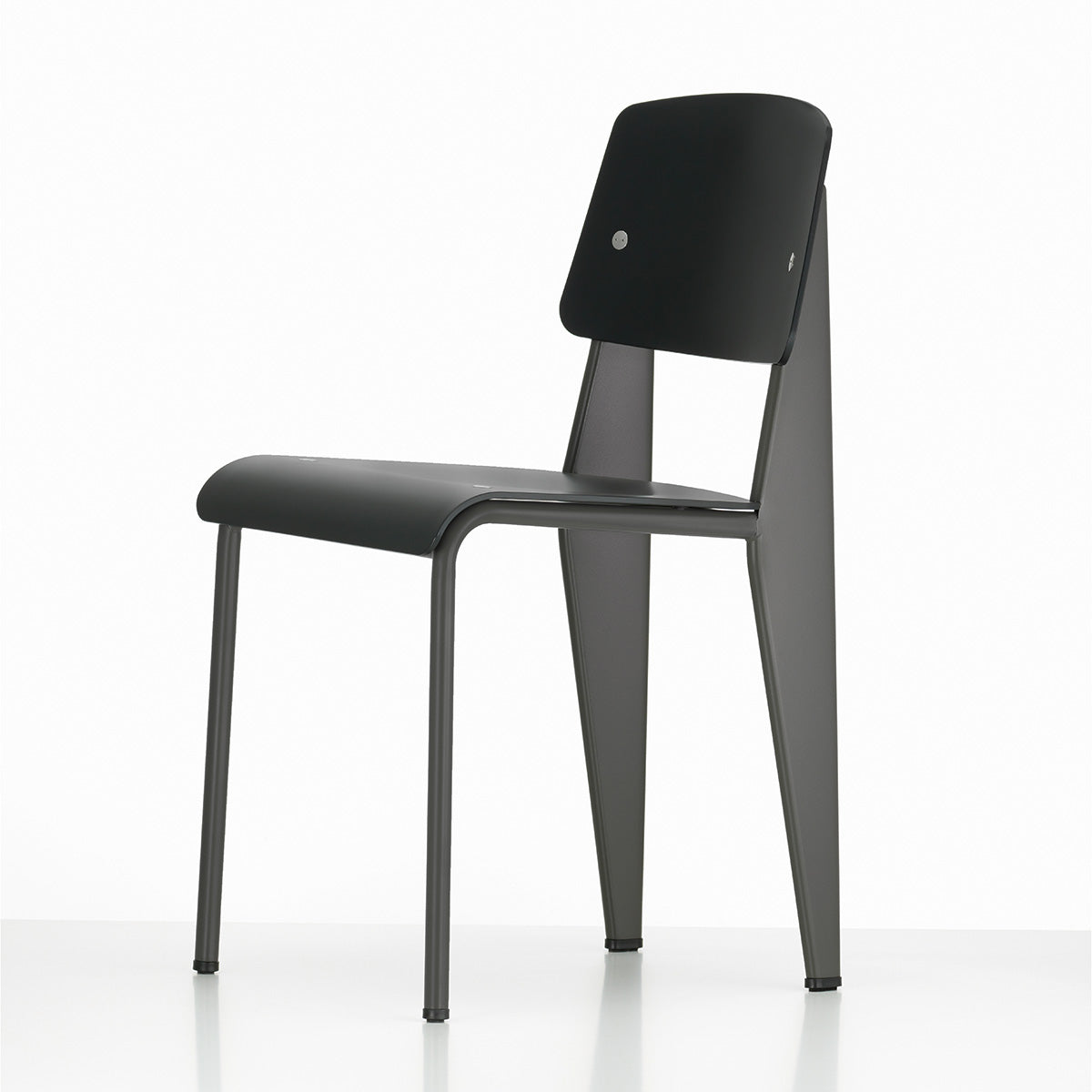 Standard SP Chair | Deep Black Plastic Seat and Back