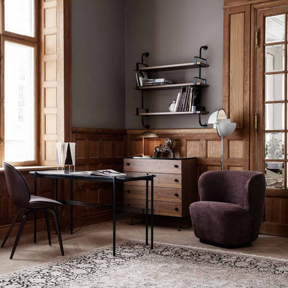 Stay Armchair - Small | Sheepskin Espresso