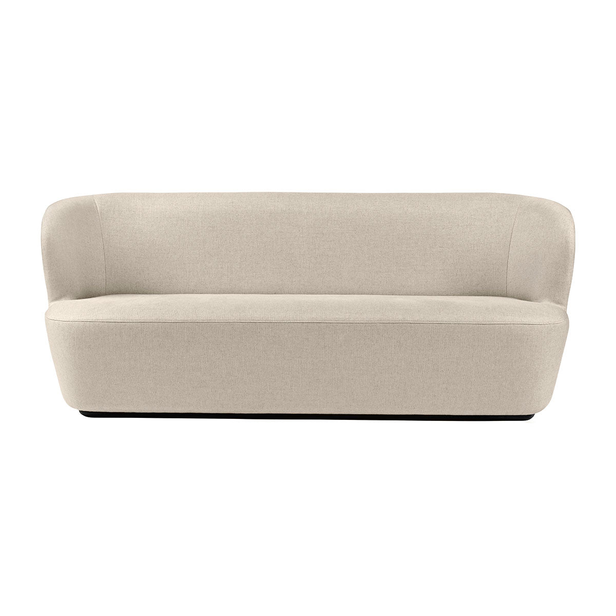 Stay 3 Seat Sofa Plinth Base | Ivory Tempt 61169 Upholstery