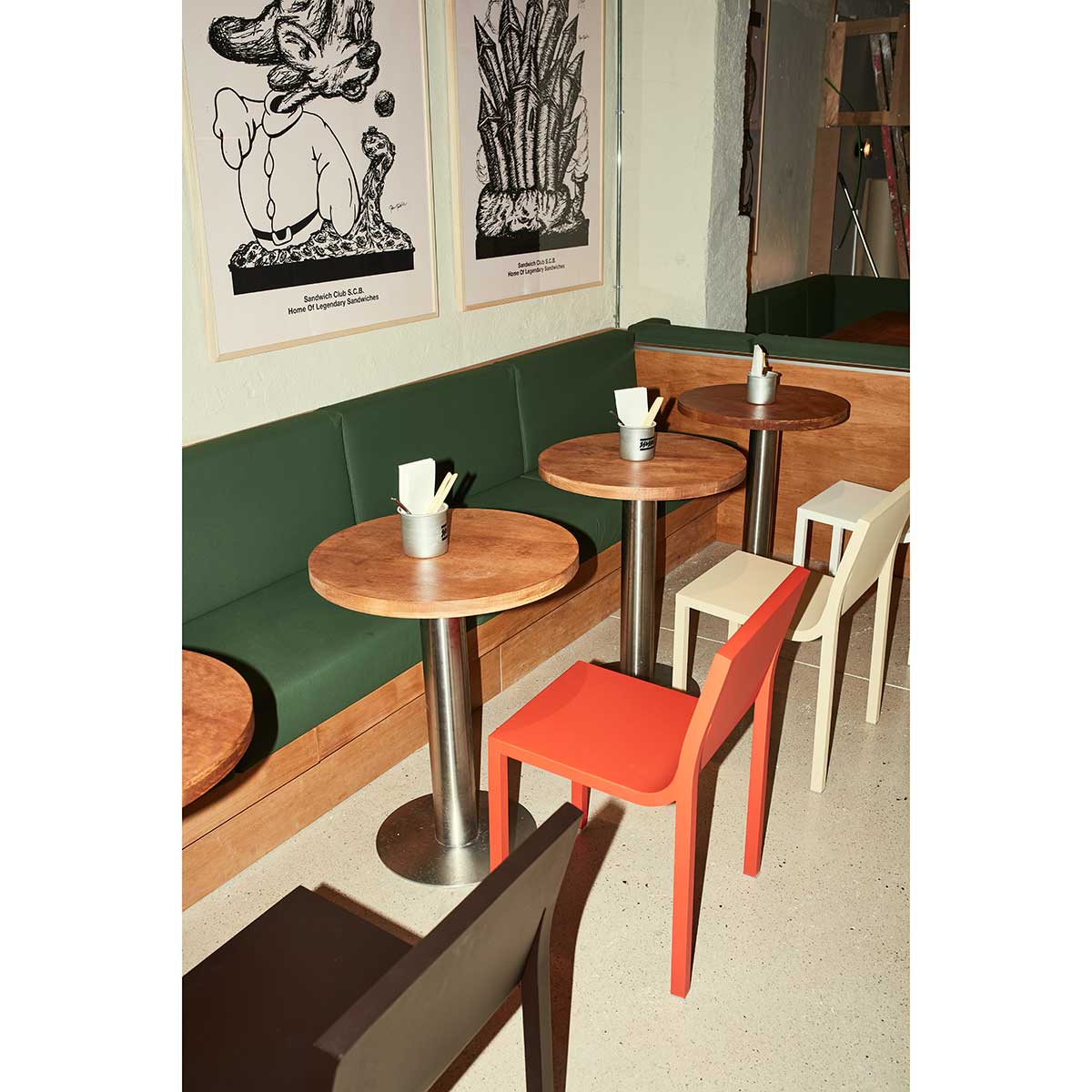 Stedelijk Chair Colour | Vermillion Red