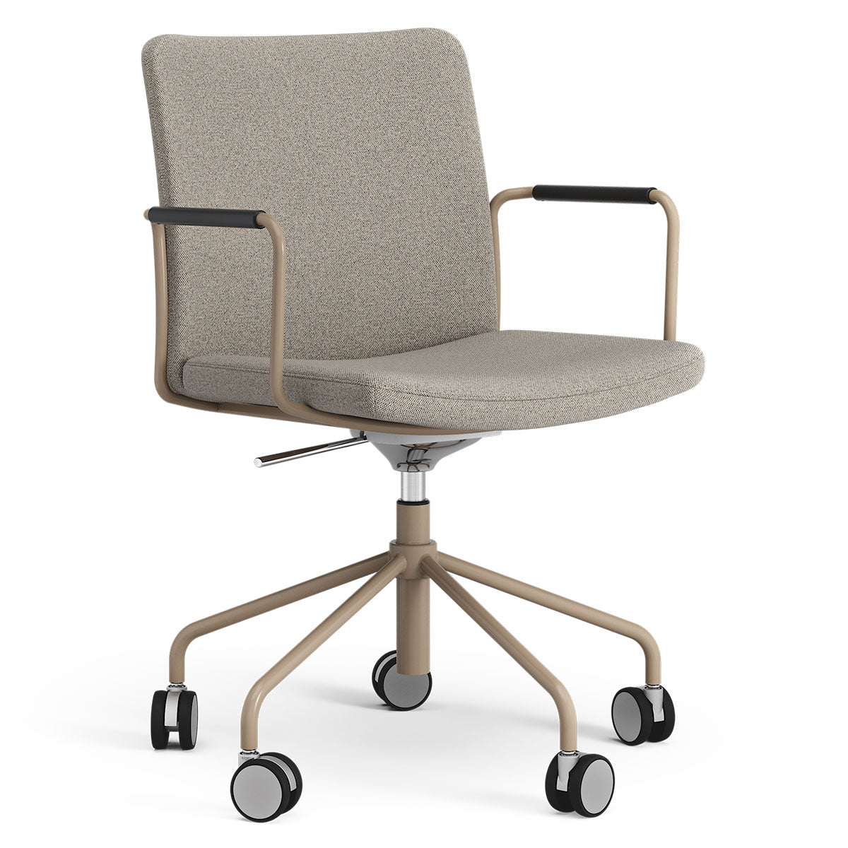 Stella Desk Armchair | Mainline Flax Archway Brown Beige 02