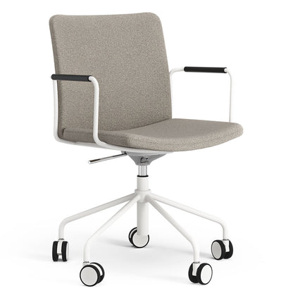 Stella Desk Armchair | Mainline Flax Archway Brown Beige 02