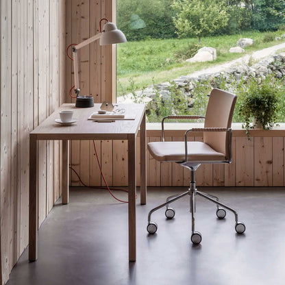 Stella Desk Armchair | Mainline Flax Morden Tan Beige 12