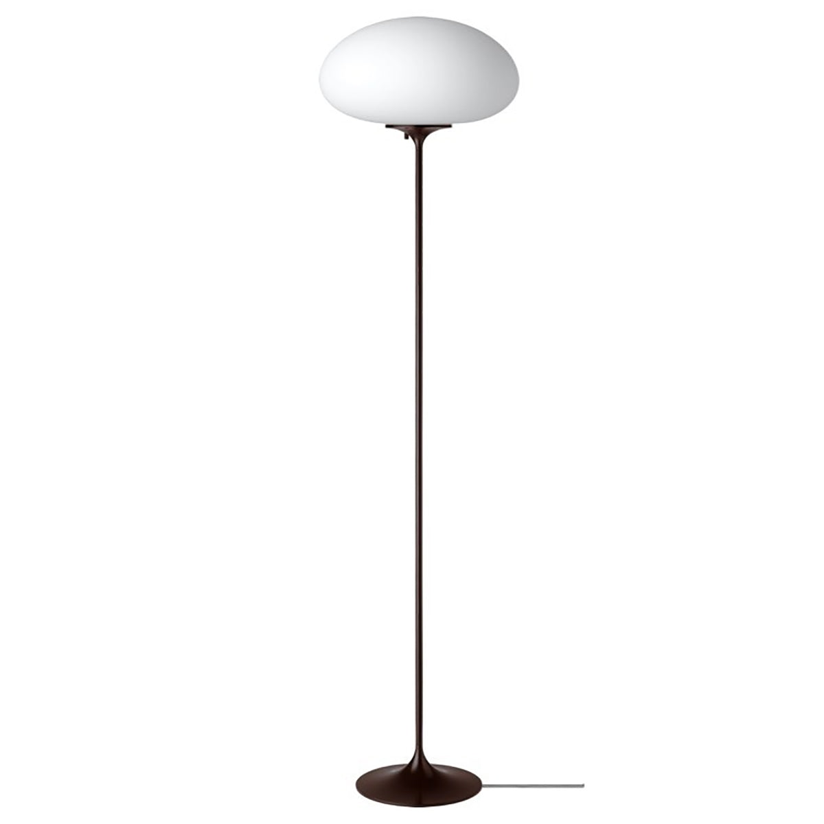 Stemlite Floor Lamp | Black Chrome Stem