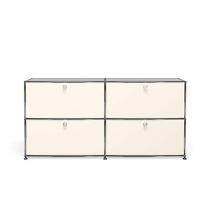 USM 4 Door Sideboard | White Lacquer Panels