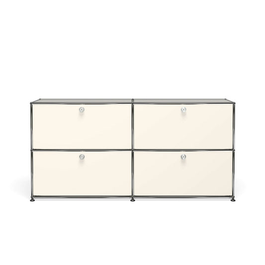 USM 4 Door Sideboard | White Lacquer Panels