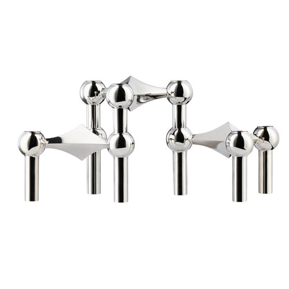Stoff Nagel Candle Holder 3 Pack | Polished Chrome