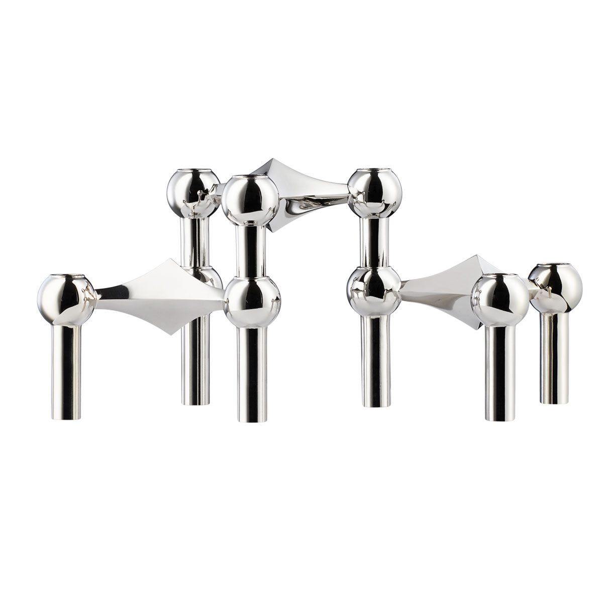 Stoff Nagel Candle Holder 3 Pack | Polished Chrome