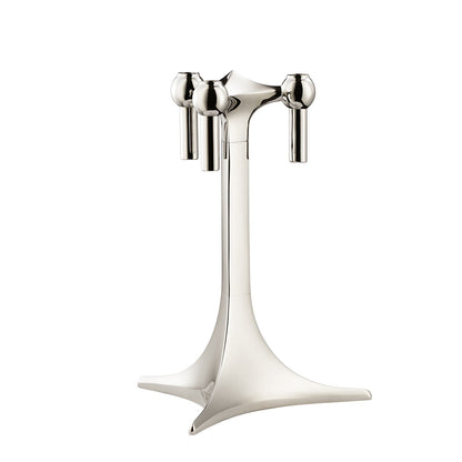 Stoff Nagel Candle Stand | Polished Chrome