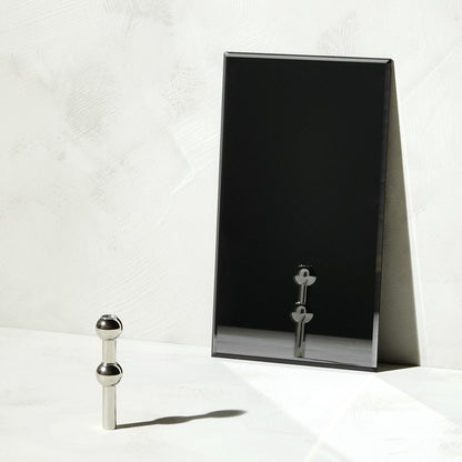 Stoff Nagel Vase | Chrome