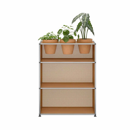 USM Storage with Flowerpots | Beige Lacquer Panels