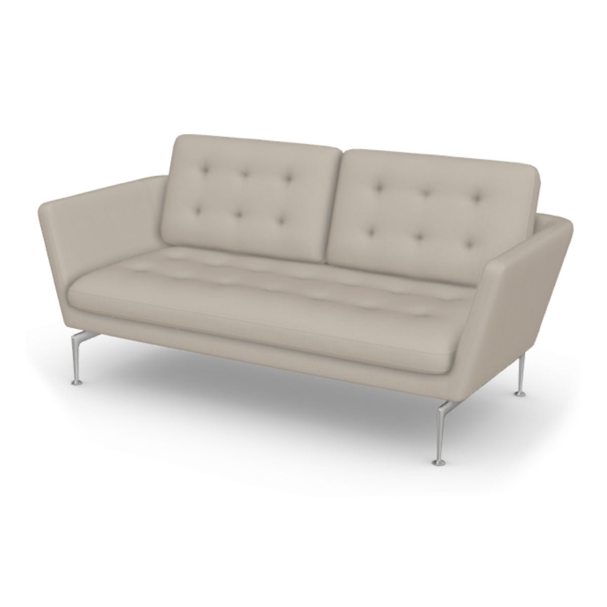 Suita 2 Seater Tufted | Iroko 03 Sand Upholstery