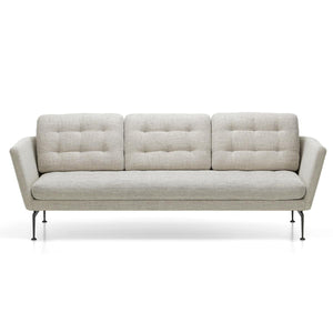 Suita 3 Seater Tufted Sofa | Iroko 03 Sand Upholstery