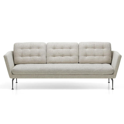Suita 3 Seater Tufted Sofa | Iroko 03 Sand Upholstery