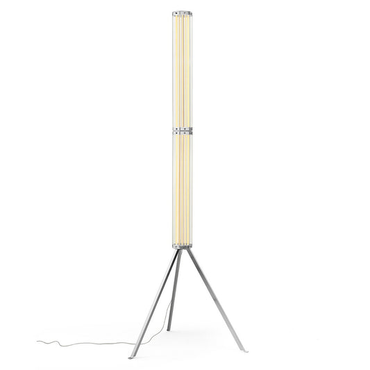 Superwire Floor Lamp | Polished Aluminium