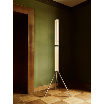 Superwire Floor Lamp | Polished Aluminium