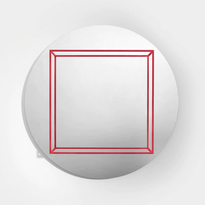 Surface + Border No. 1 | Mirrored Plate