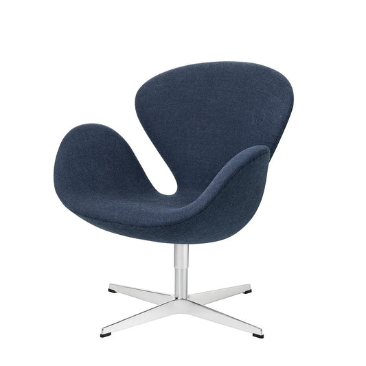 Swan Chair | Oxford Blue Fame 66071 Seat and Back