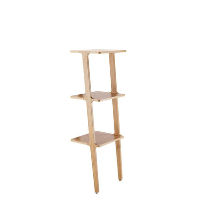 Libri Shelf - 3 shelf | Natural Lacquered Oak