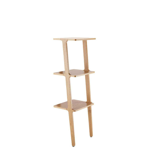 Libri Shelf - 3 shelf | Natural Lacquered Oak