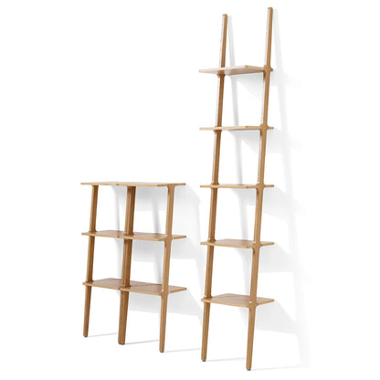 Libri Shelf - 3 shelf | Natural Lacquered Oak