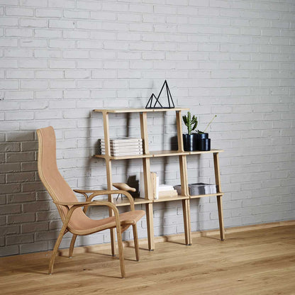 Libri Shelf - 3 shelf | Natural Lacquered Oak