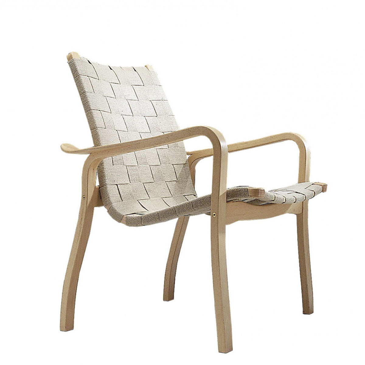Primo Low Back Chair | Natural Canvas Webbing