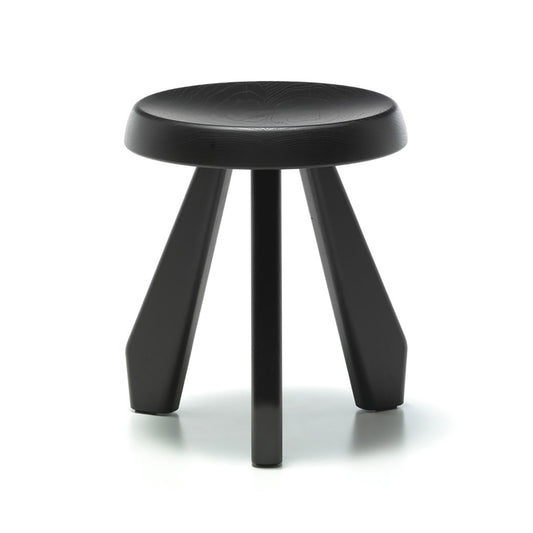 Tabouret Meribel Stool | Black Stained Oak