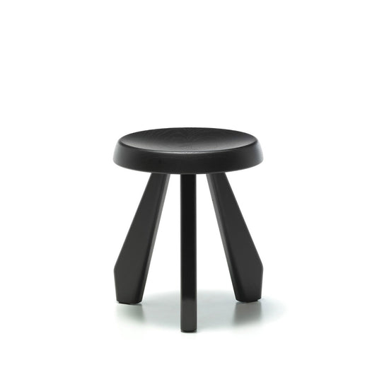 Tabouret Meribel Stool | Black Stained Oak
