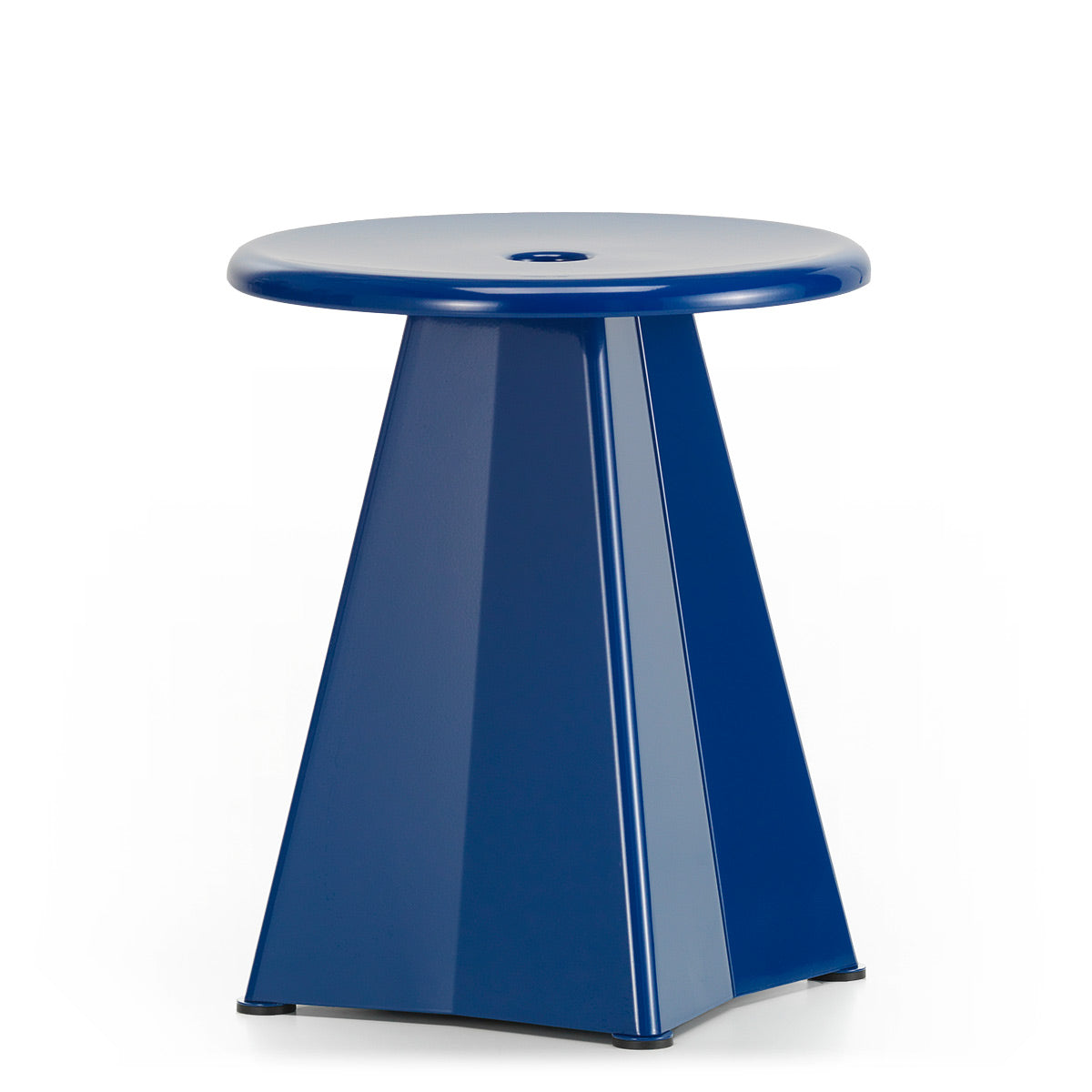 Tabouret Métallique | Prouve Bleu Marcoule