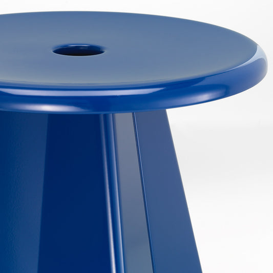 Tabouret Métallique | Prouve Bleu Marcoule