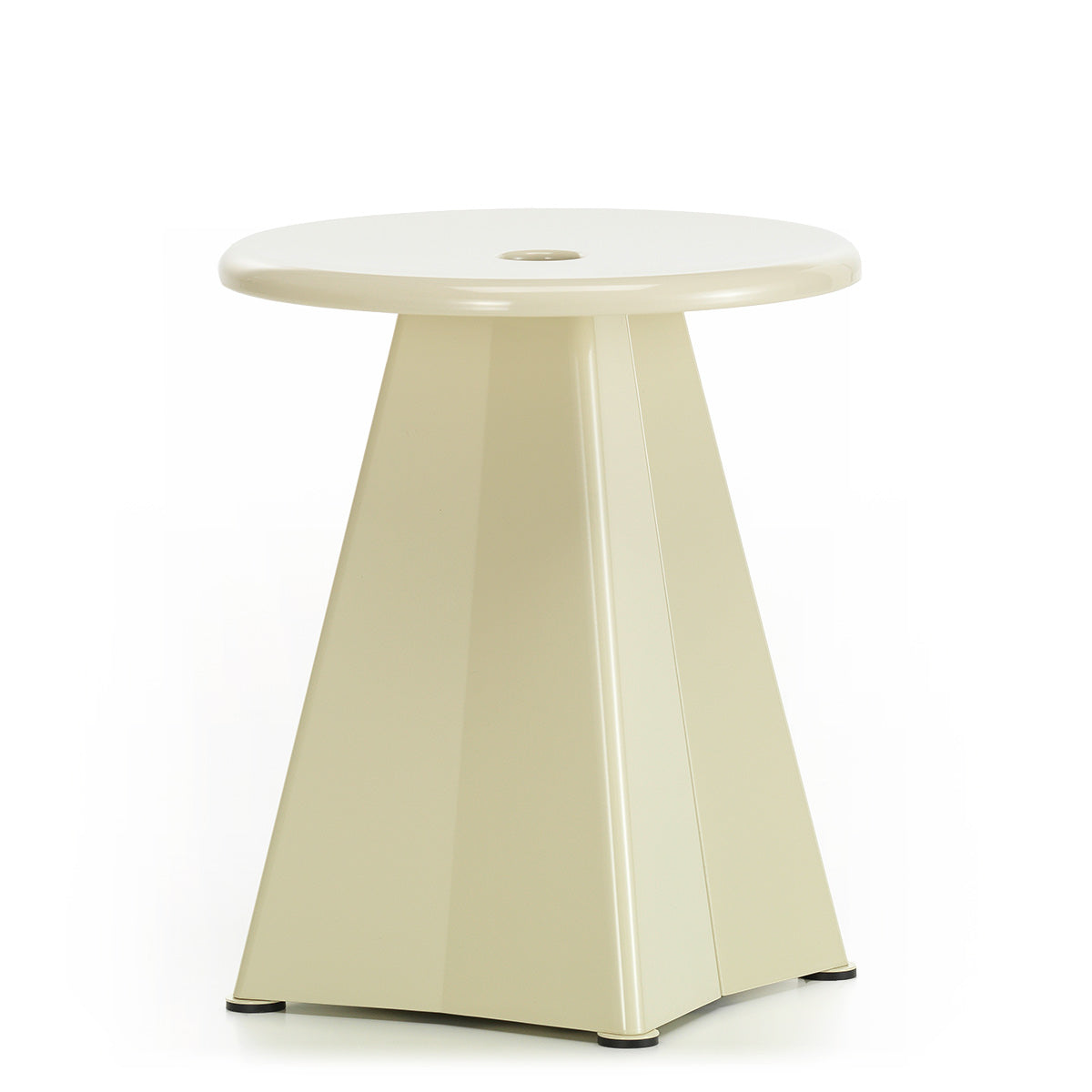 Tabouret Métallique | Prouve Blanc Colombe Ecru