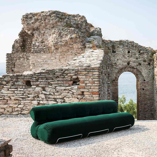 Orsola Sofa 240cm | Cream 05 Ricinus Fabric