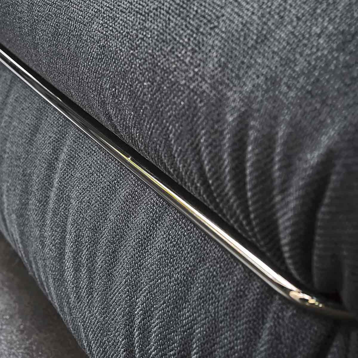 Sesann Sofa 240cm | Silver 02 Ricinus Fabric