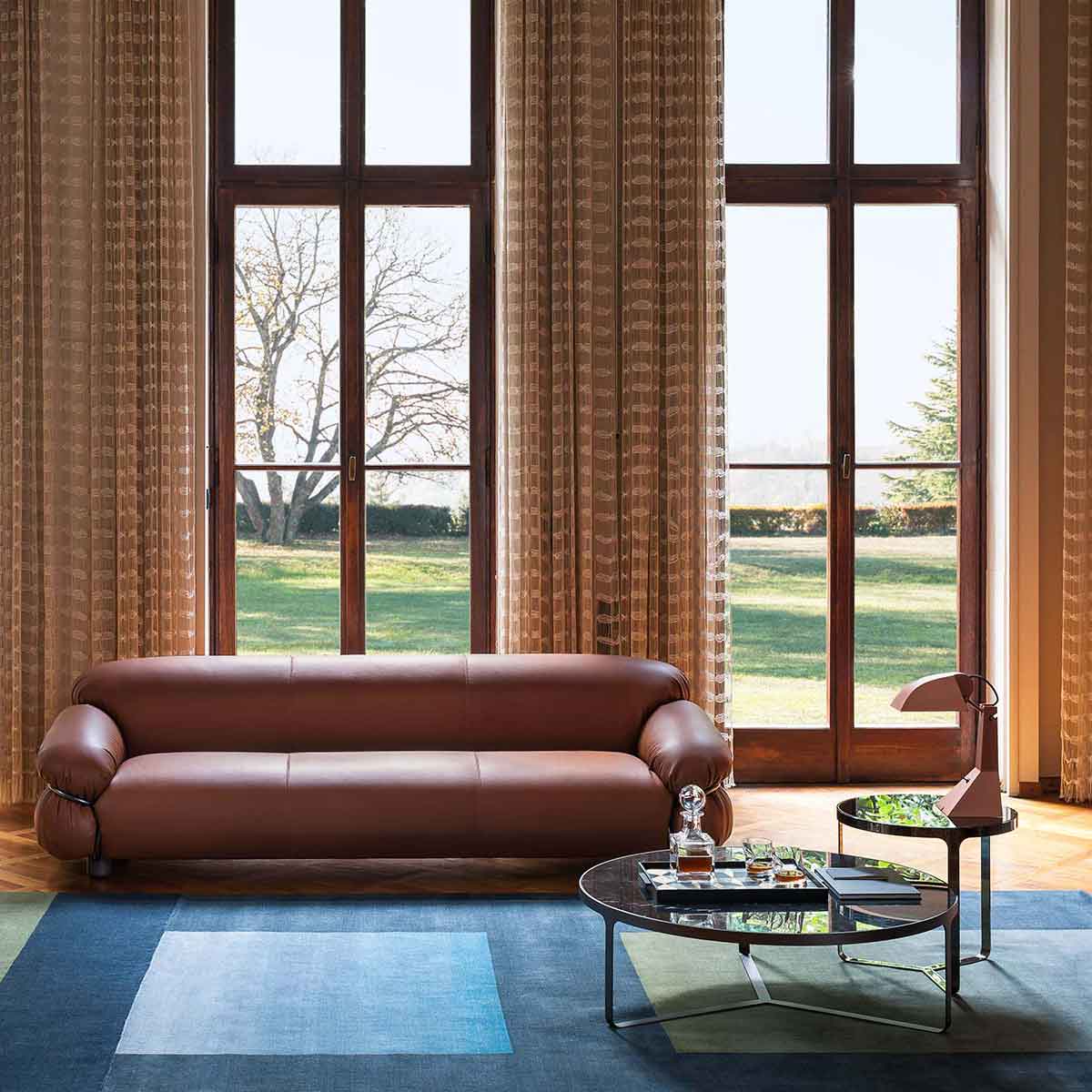Sesann Sofa 240cm | Cream 05 Ricinus Fabric