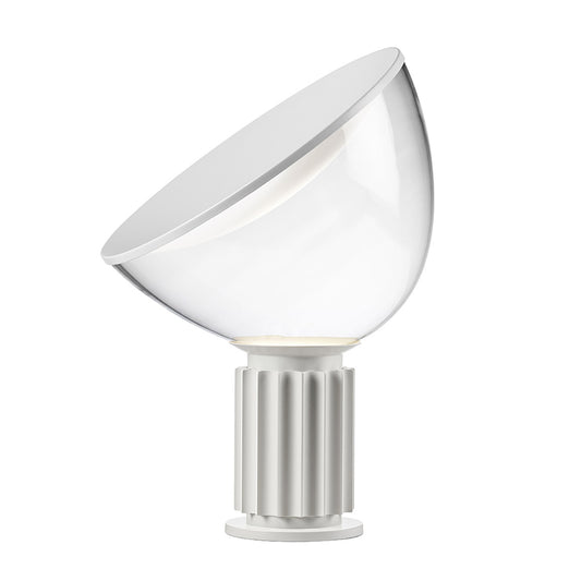 Taccia Lamp | Matt White Aluminium
