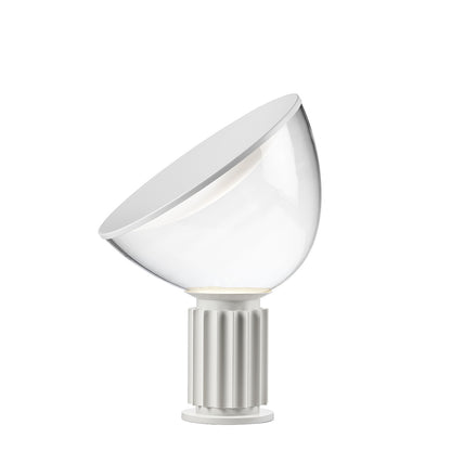 Taccia Small LED Lamp | Matt White Aluminium
