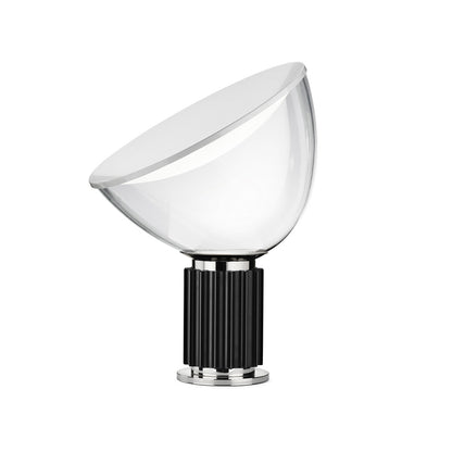 Taccia Small LED Lamp | Matt Black Aluminium