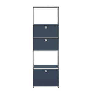 USM Tall Storage | Anthracite Lacquer Panels