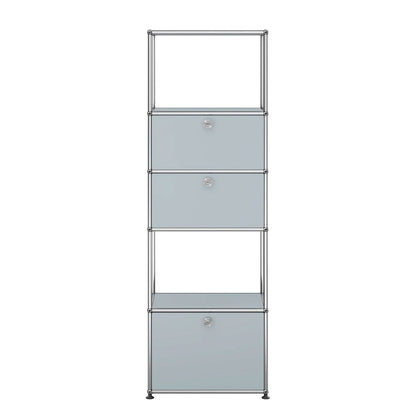 USM Tall Storage | Light Grey Lacquer Panels