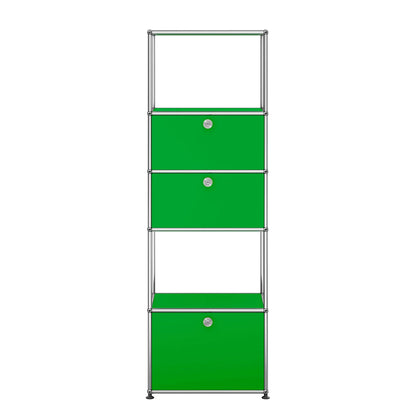 USM Tall Storage | Green Lacquer Panels