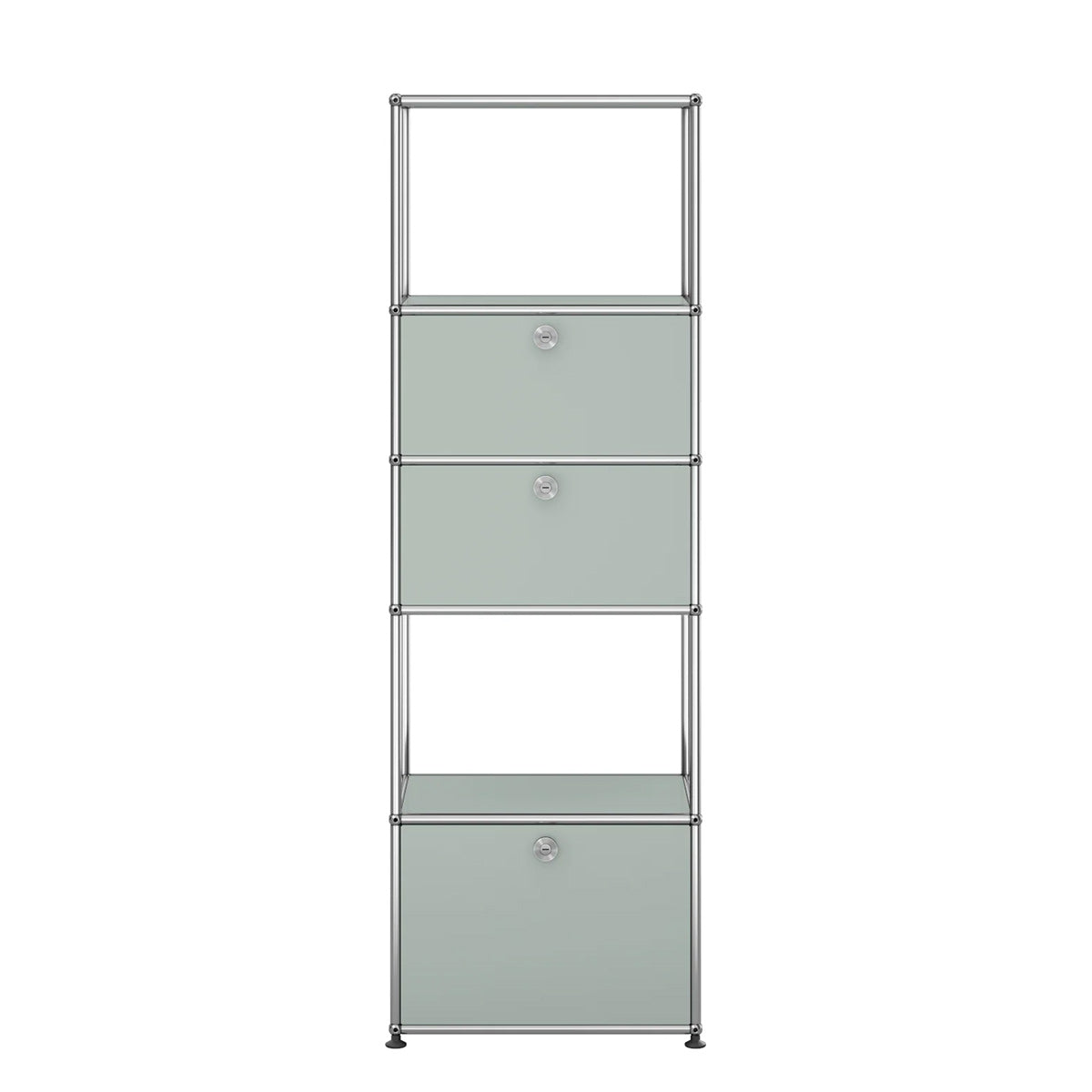 USM Tall Storage | Light Grey Lacquer Panels