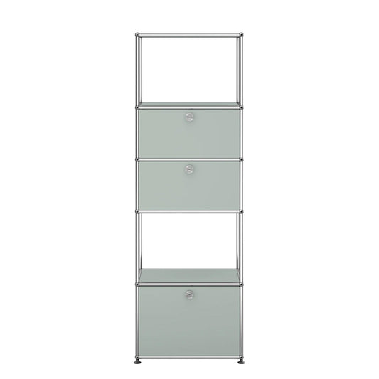 USM Tall Storage | Light Grey Lacquer Panels