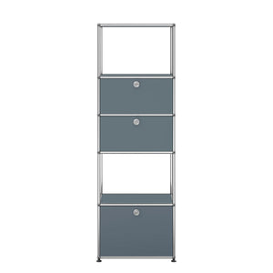 USM Tall Storage | Medium Grey Lacquer Panels