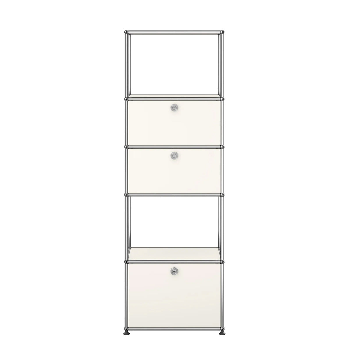 USM Tall Storage | White Lacquer Panels