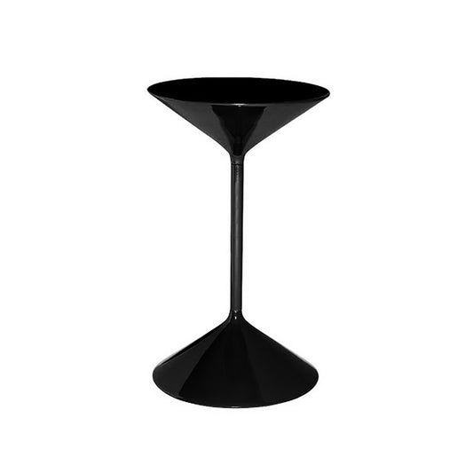 Tempo Side Table | Black Glossy Lacquer Finish