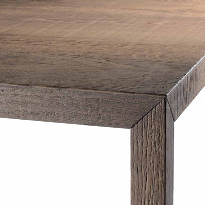 Tense Material Table | Natural Oak Wrapped Top and Legs