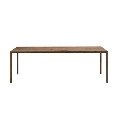 Tense Material Table | Natural Oak Wrapped Top and Legs