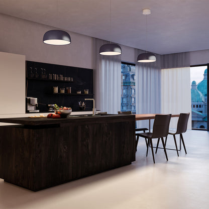 Tia Pendant Light | Brushed Aluminium Shade