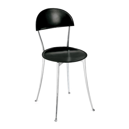 Tonietta Chair | Black 0801 Cowhide